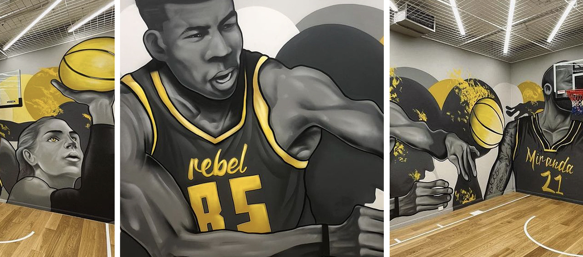 Rebel Sport Mural